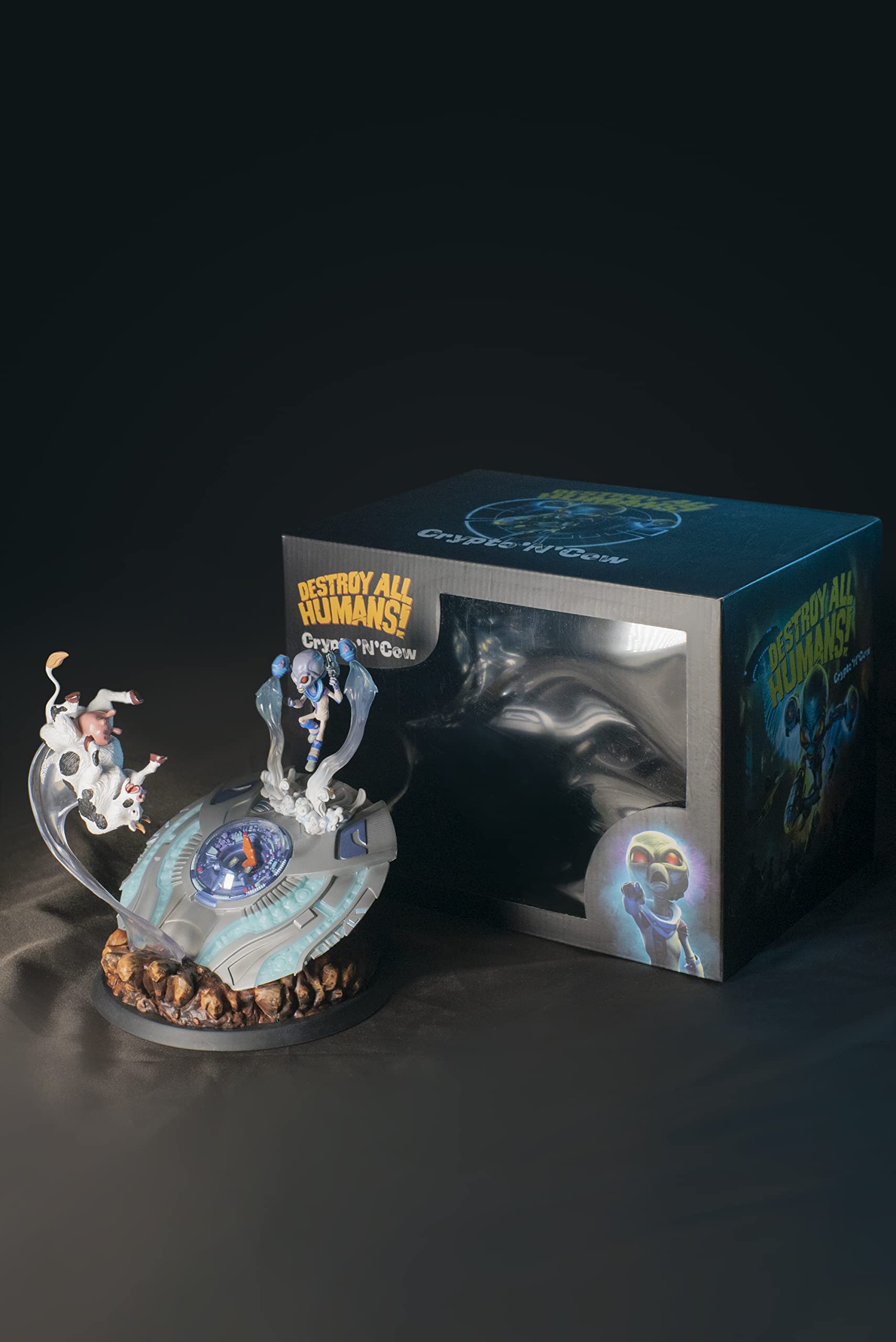 Destroy All Humans! Crypto'n'Cow Figurine : Amazon.sg: Video Games